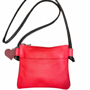 Borsetta in pelle con tracolla